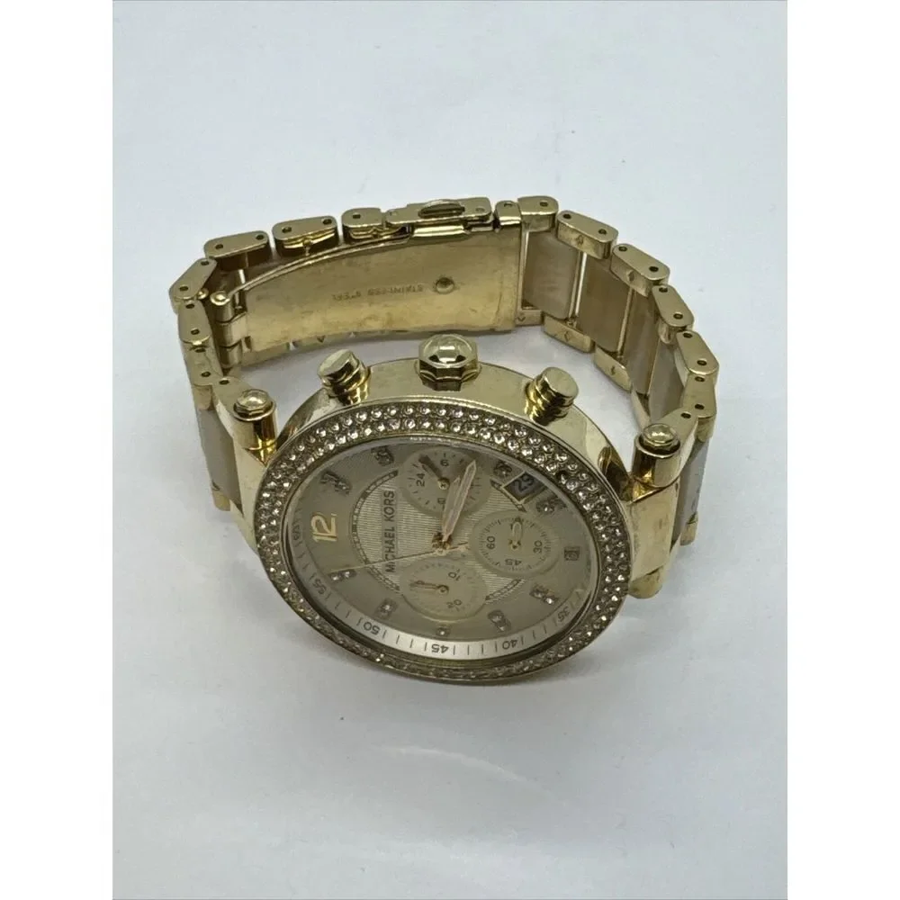 Michael Kors MK5632 Women's Gold Tone Analog Dial Quartz Wrist Watch JNA372